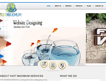 Tablet Screenshot of fastmaximum.com
